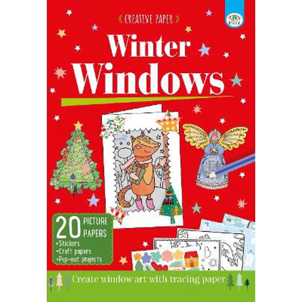 Creative Paper: Winter Windows: Creative window art with tracing paper (Paperback) - Toni Stemp